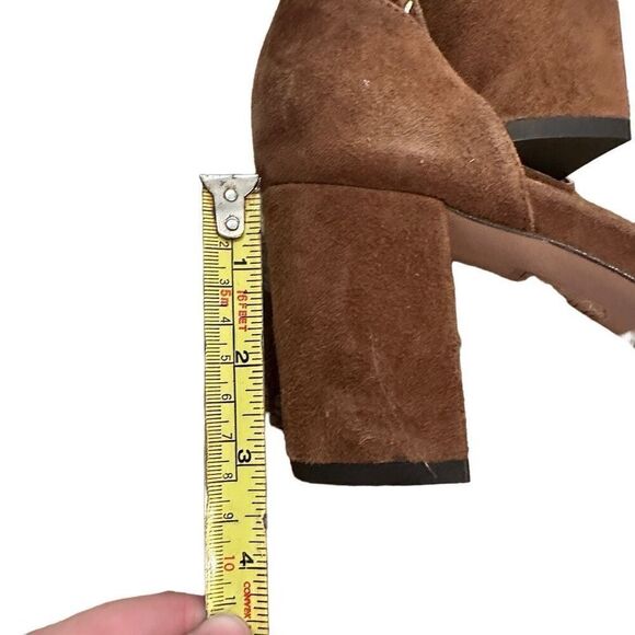 NWB J. Crew brown suede pumps - Picture 6 of 6